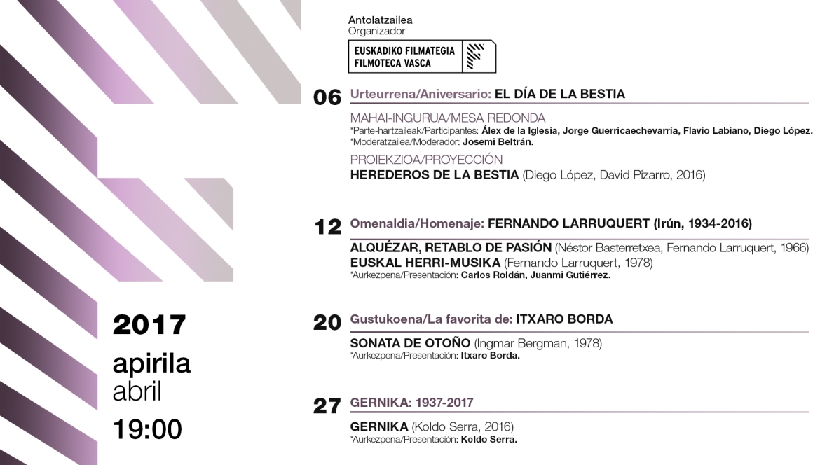 Euskal gaiak abril 2017
