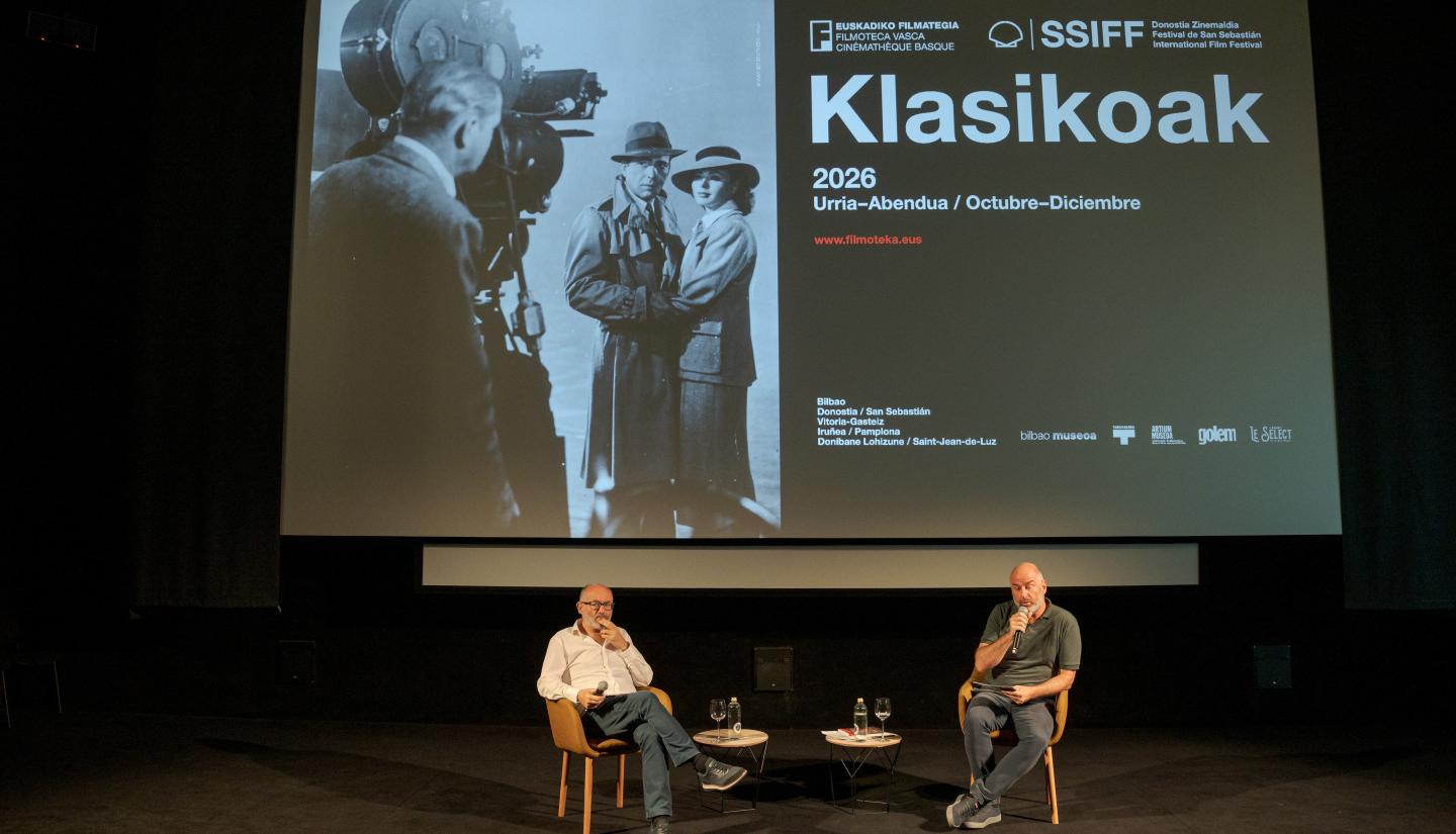 La Filmoteca Vasca inaugurará Klasikoak en octubre con ´Casablanca´ (Michael Curtiz, 1942), que se proyectará en Vitoria, Pamplona, San Sebastián, Bilbao y San Juan de Luz