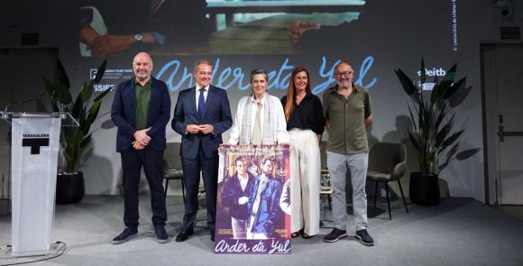 Euskadiko Filmategiak eta EITB-k ´Ander eta Yul´ (Ana Díez, 1988) zaharberritu dute eta 4K-n emango da Donostia zinemaldian