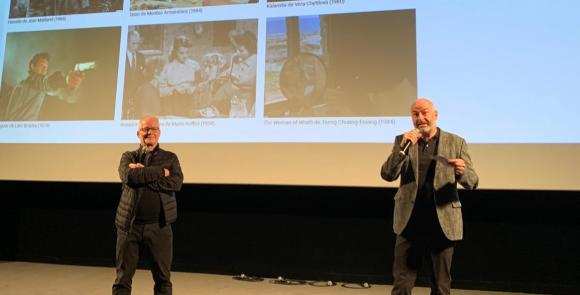 El público abarrota las dos sesiones de ´Tasio´ (Montxo Armendáriz, 1984) en el Festival Lumière de Lyon