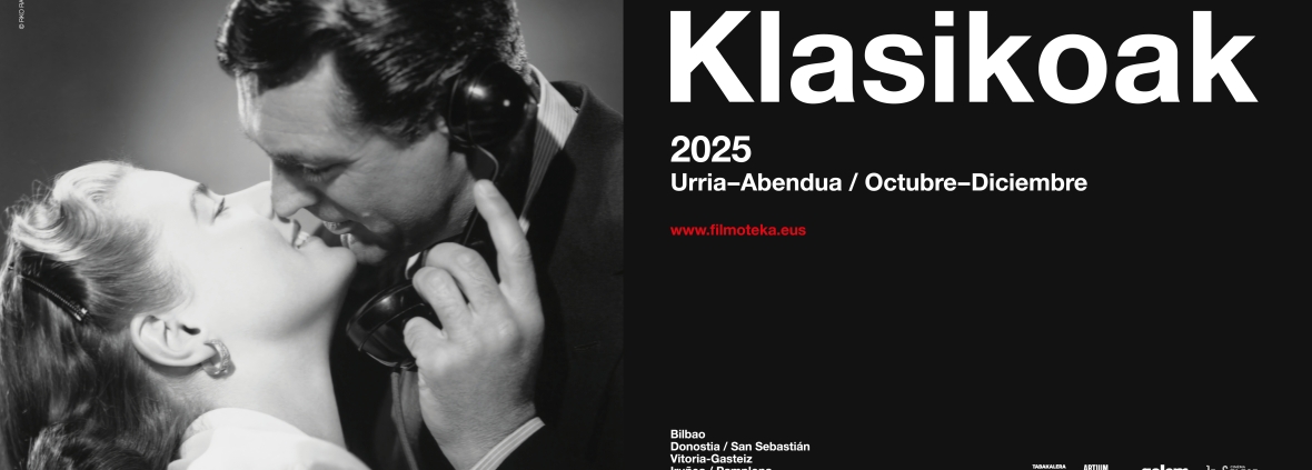 Klasikoak sailak hamalau film emango ditu urritik abendura bitartean Donostia, Bilbo, Gasteiz, Iruñea eta Donibane Lohizunen