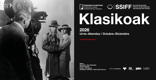 Urritik abendura bitartean, Klasikoak sailak hamaika film proiektatuko ditu Gasteizen, Bilbon, Donostian, Iruñean eta Donibane Lohizunen