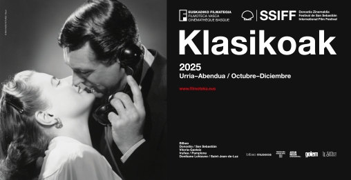 Klasikoak sailak hamalau film emango ditu urritik abendura bitartean Donostia, Bilbo, Gasteiz, Iruñea eta Donibane Lohizunen